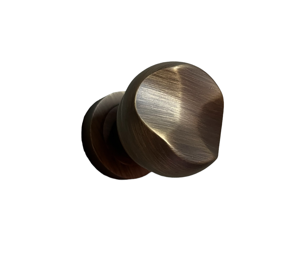 DOOR KNOB CORFU MAT BRASS